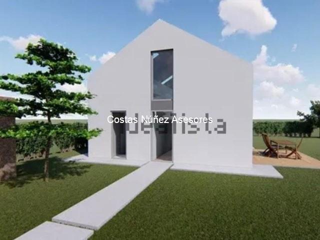 OFERTÓN EN PLAYA AMÉRICA. 2 CASAS EN UN SOLO TERRENO CON PROYECTO, CERCA DE TODO. 176.450 EUROS - Nigrán