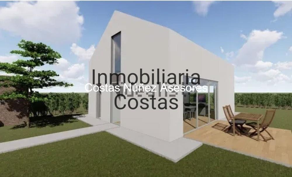 Foto 2 OFERTÓN EN PLAYA AMÉRICA. 2 CASAS EN UN SOLO TERRENO CON PROYECTO, CERCA DE TODO. 176.450 EUROS